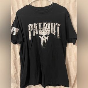 Howitzer patriot mfg large black t-shirt patriot